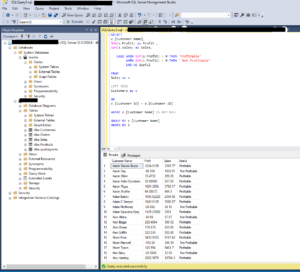 SMSS - data profiling