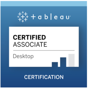 Tableau certification